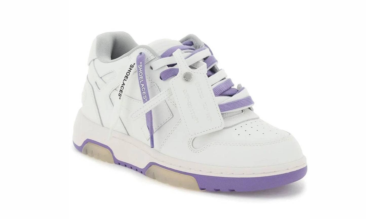OFF-WHITE "Out Of Office" Special White Purple