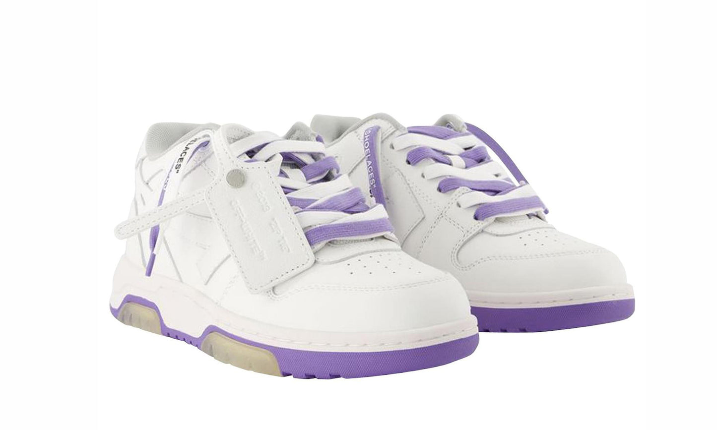 OFF-WHITE "Out Of Office" Special White Purple