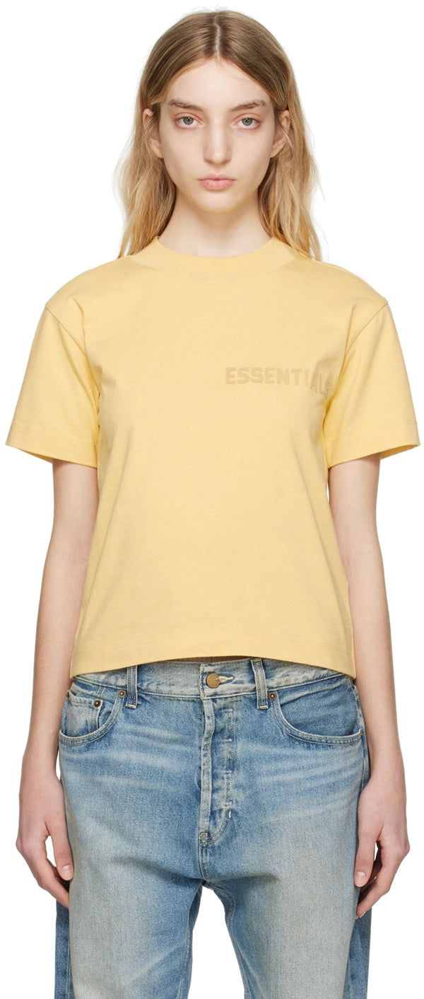 Fear Of God ESSENTIALS - Women's Tee "Light Tuscan" (Amarelo)