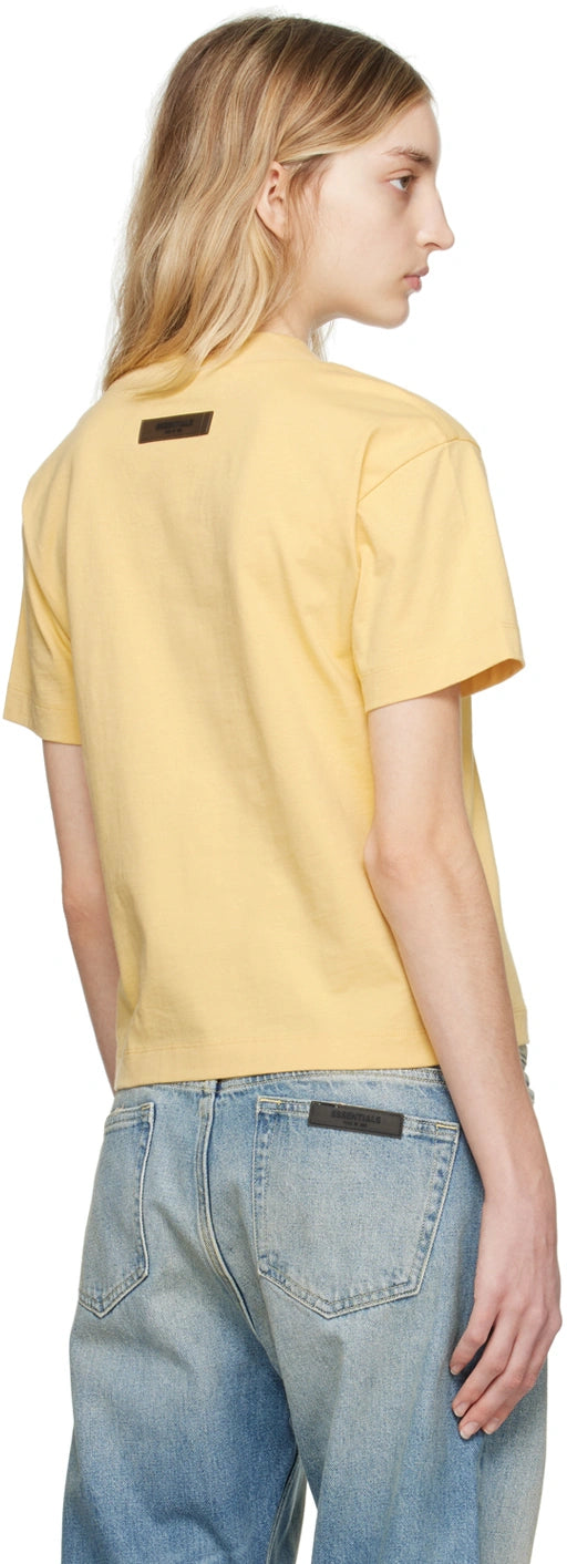 Fear Of God ESSENTIALS - Women's Tee "Light Tuscan" (Amarelo)