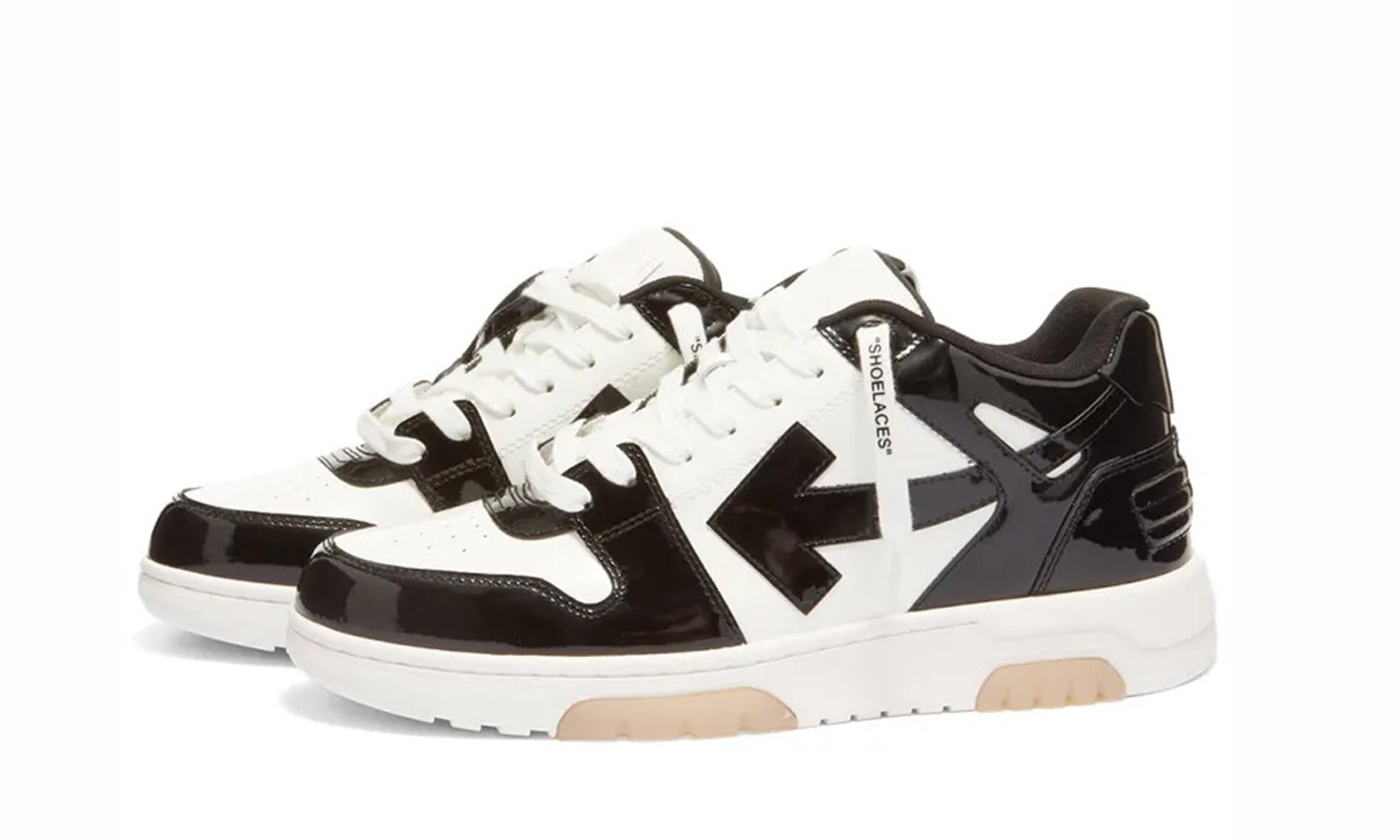 OFF-WHITE "Out Of Office" Patent Black White